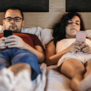 couple-on-phones lack-of-communication